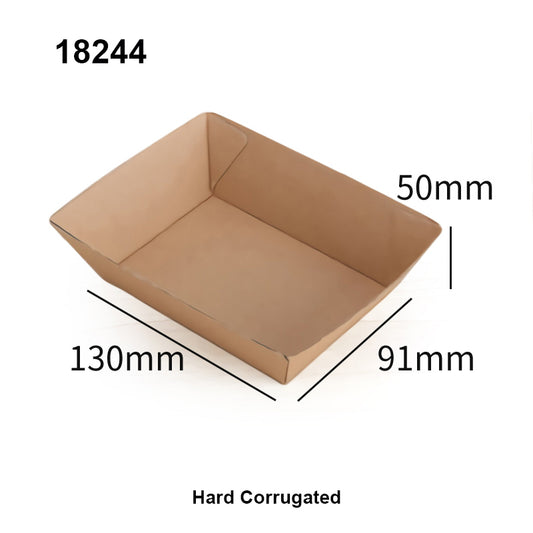 Open Tray #1 – Brown Kraft Corrugated
