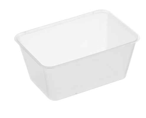 1000ml Rectangle Microwave Container