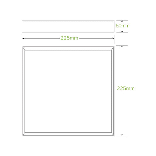 Small BioBoard Catering Tray Base