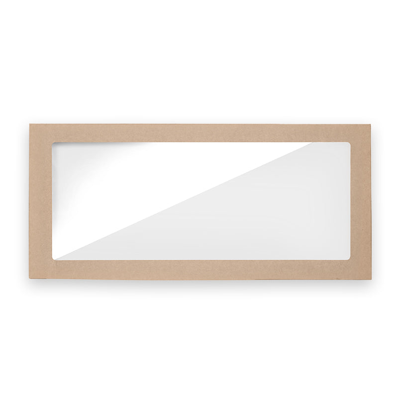Extra Large BioBoard Catering Tray PLA Window Lid
