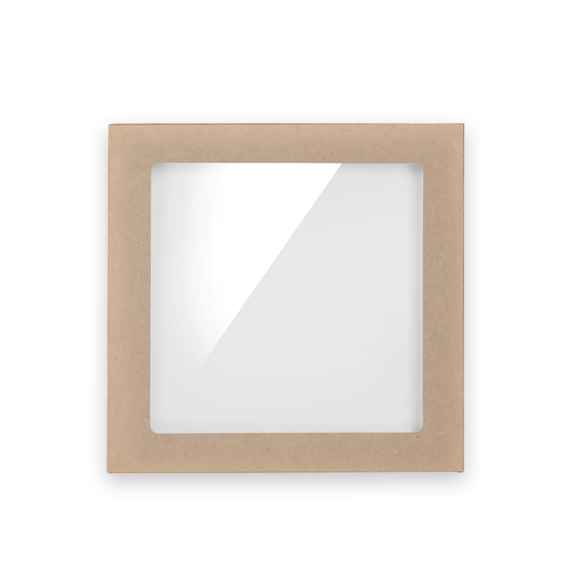 Small BioBoard Catering Tray PLA Window Lid