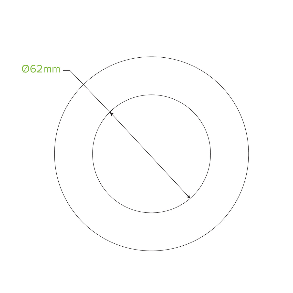 BioPak 45ml, 90ml & 120ml Paper Lid For Paper Sauce BioCup Brisbane
