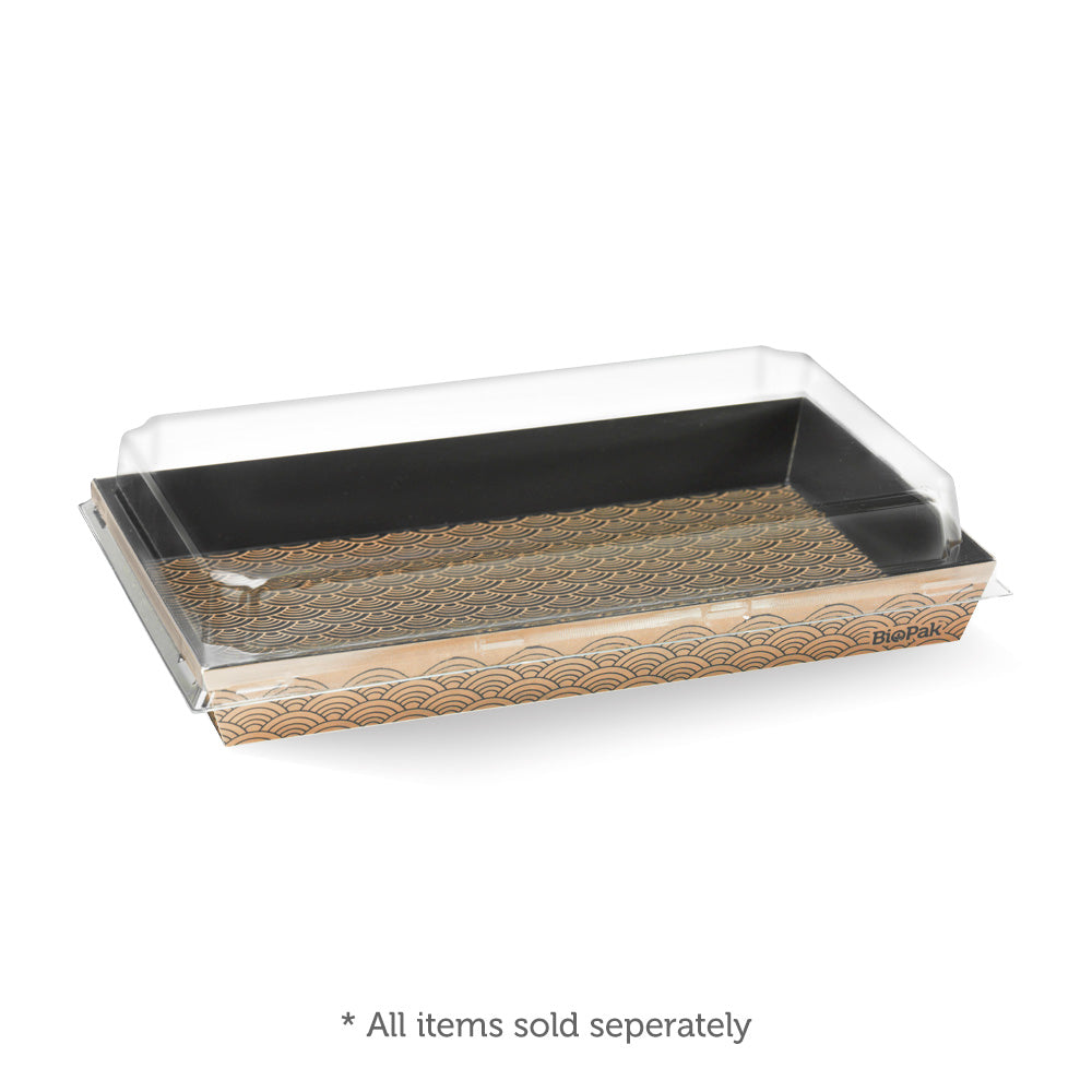 BioPak Large BioBoard Sushi Tray BioPak Large BioBoard Sushi Tray