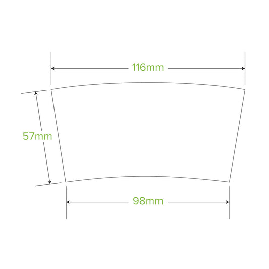 8OZ CUP SLEEVES 80mm