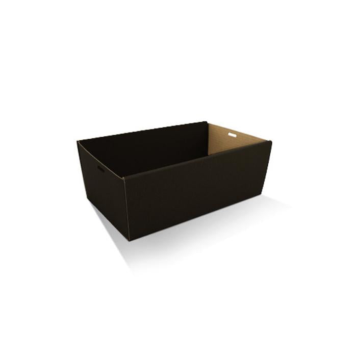 Black Catering Tray/Hamper Box - Small 255X155X80 mm
