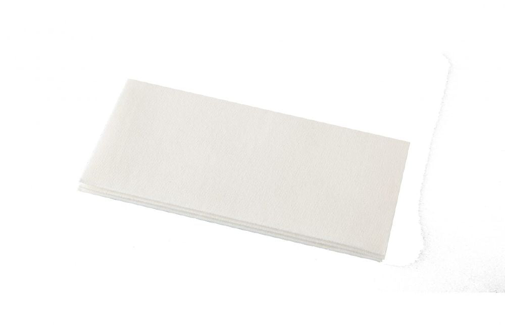 Linen Look White Dinner Napkin GT Fold. 250 Per Carton.