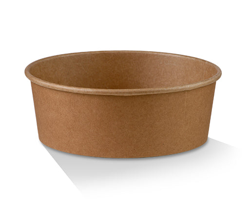 PLA Coated Kraft Salad Bowl 25oz 300pc/ctn