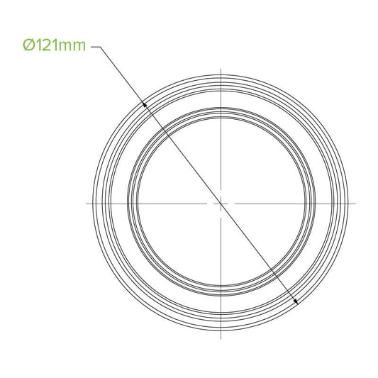 BioPak 960ml BioBowl.