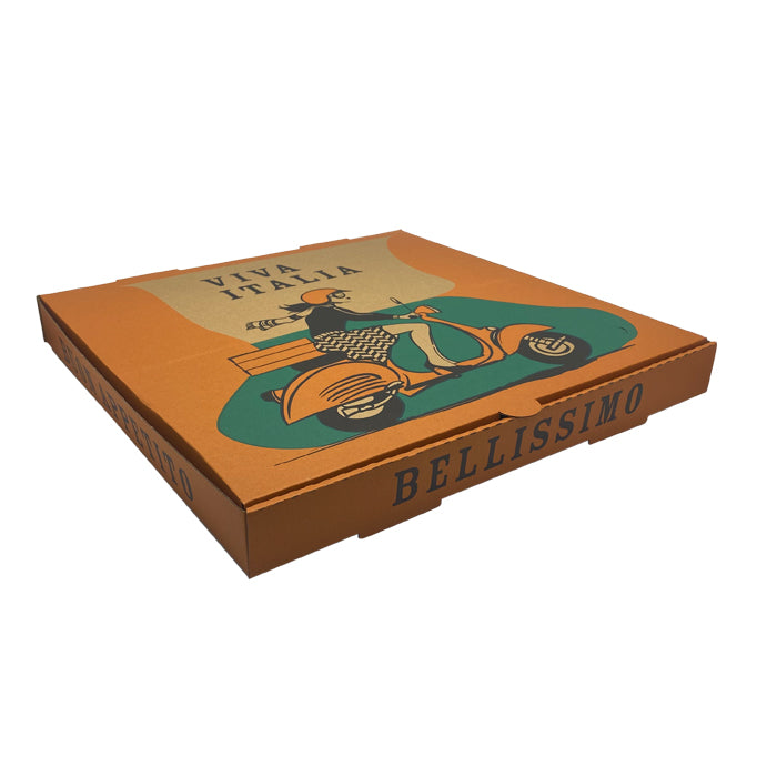 Pizza Box 15 inch 380x380x40 mm Printed Viva Italia