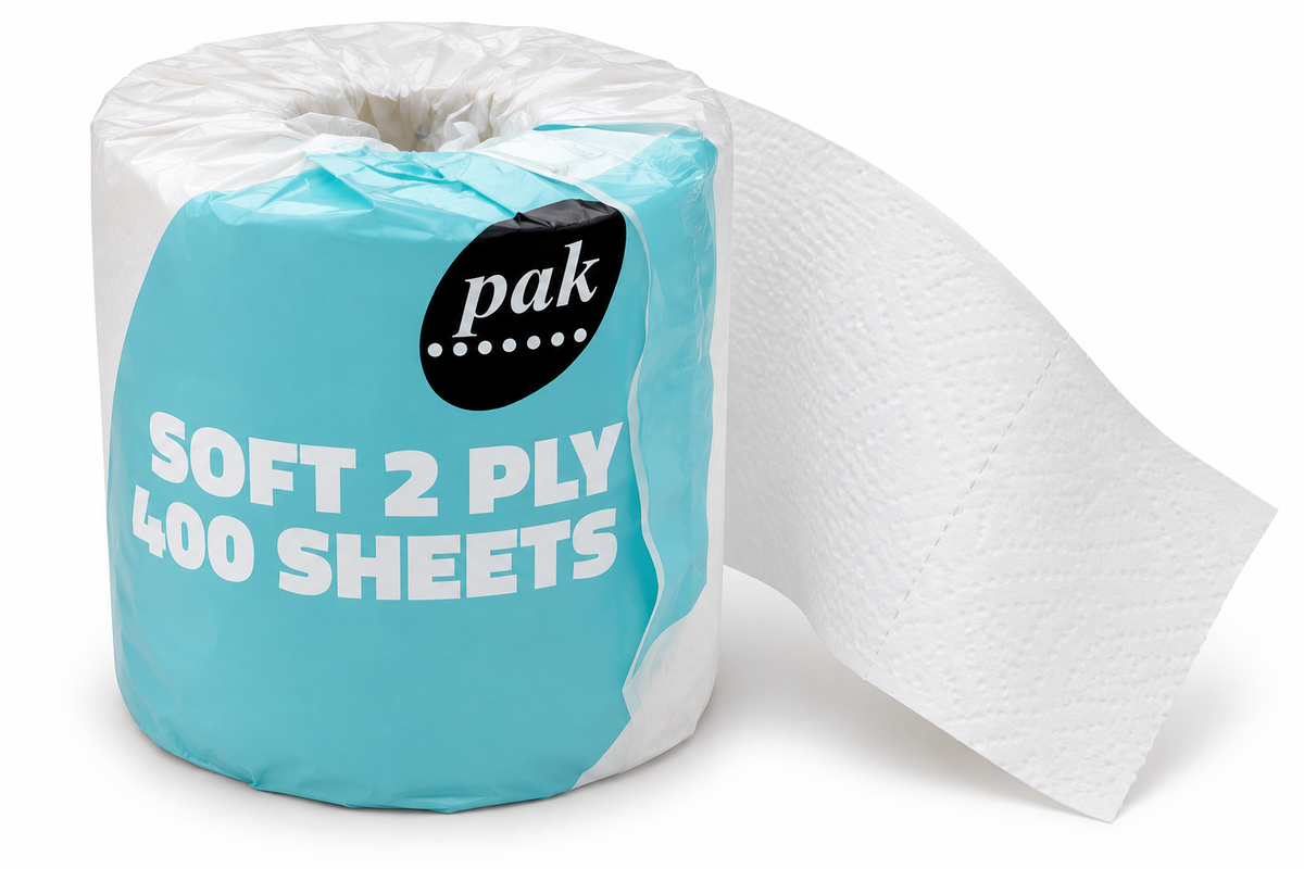 2 Ply Individually Wrapped Toilet Paper Roll