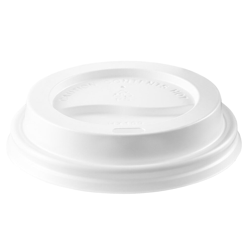 62mm PS White Cup Lid for 4oz Piccolo Cups 1000 per Carton