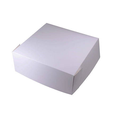 10x10x6 inch Premium White Cake Box Carton of 50