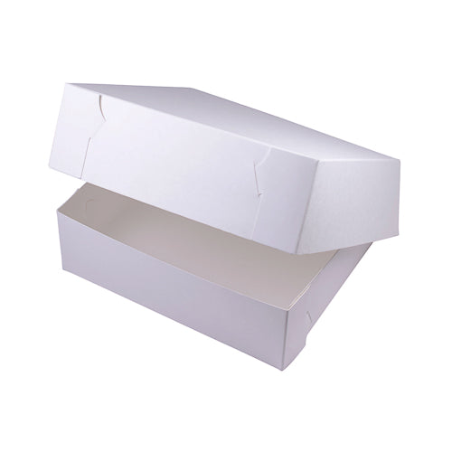 12x12x2.5 inch Premium White Cake Box Carton of 100