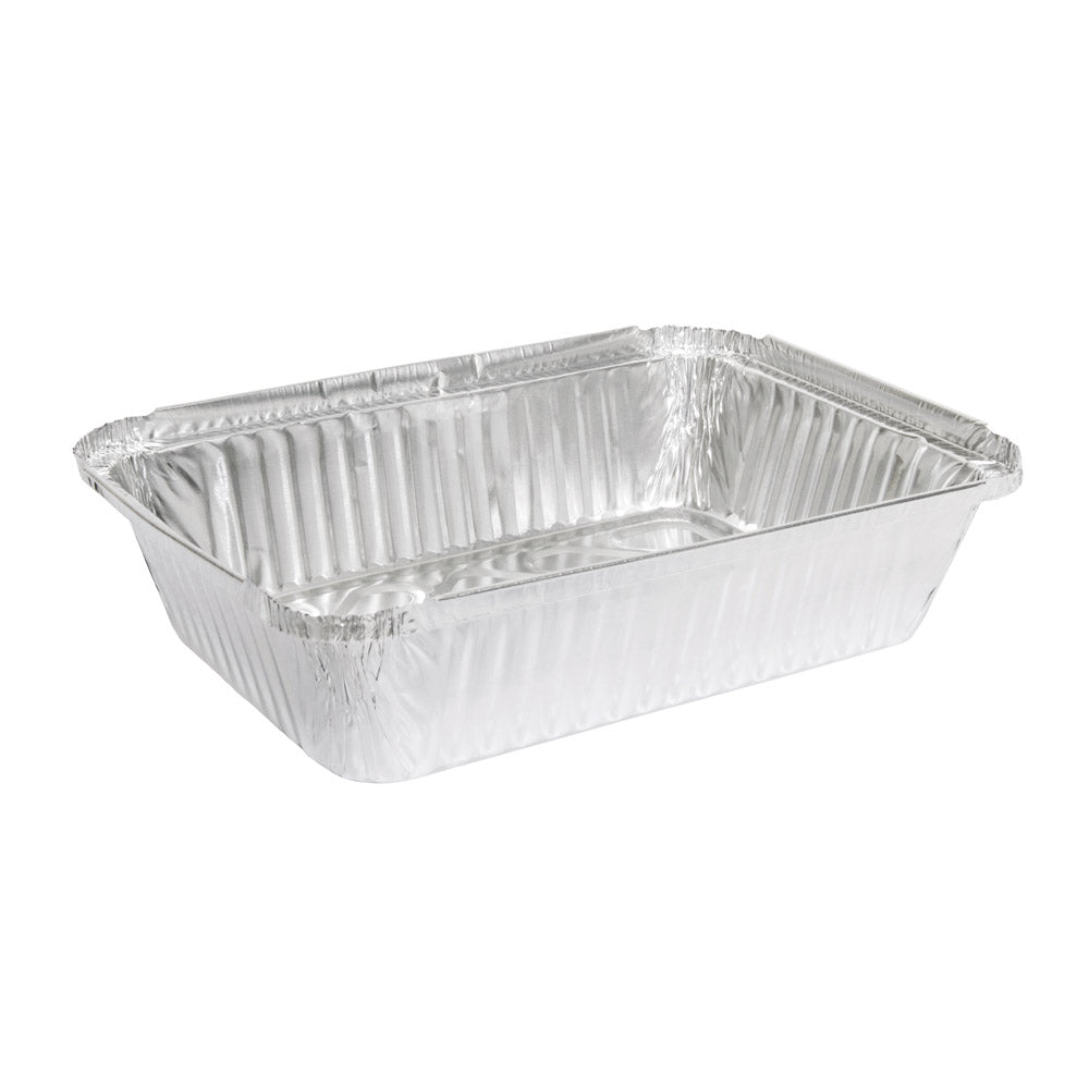 1060ml Rectangle Takeaway Foil Tray 202x136x45mm