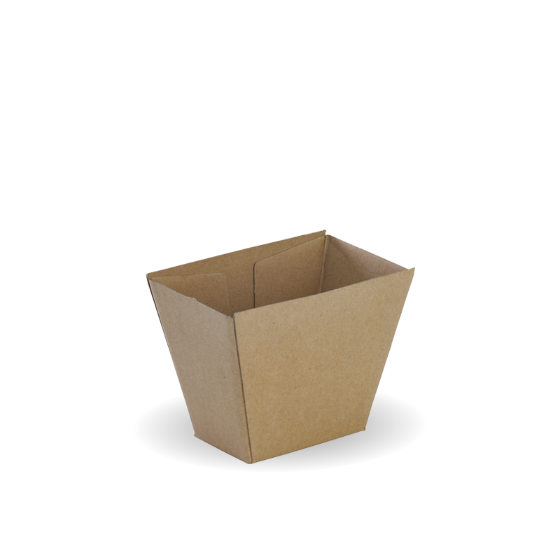 Chip Cup – Brown Kraft Corrugated