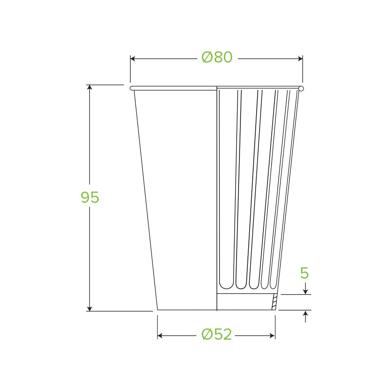 255ML/8OZ(80MM) ART SERIES DOUBLE WALL BIOCUP 255ML/8OZ(80MM) ART SERIES DOUBLE WALL BIOCUP