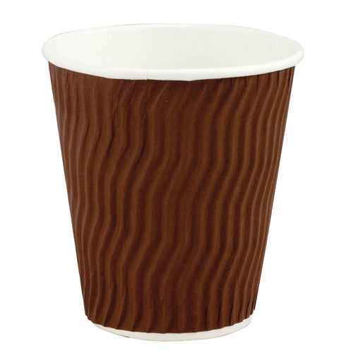 8OZ UNI LID(90MM) COOL WAVE DUAL WALL CUP