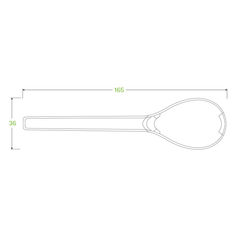 16.5cm/6.5" PLA Spoon