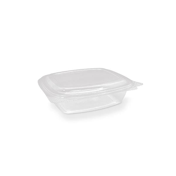 PET Hinged Rectangle container 24oz 200pc/ctn - 165x148x63mm