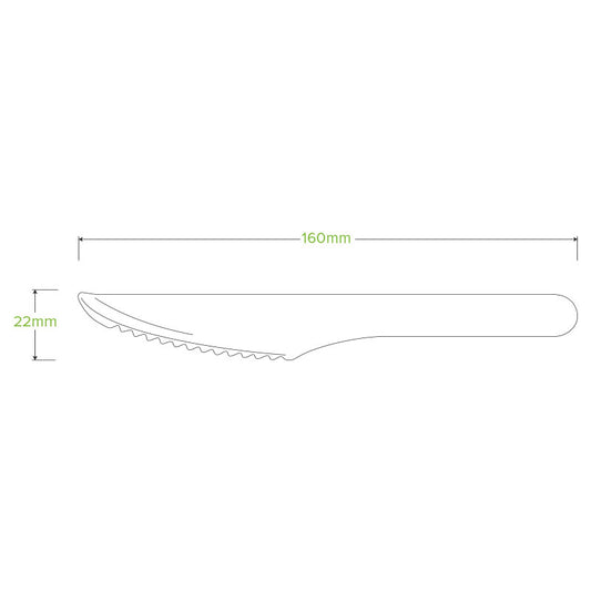 16cm Coated Wood Knife