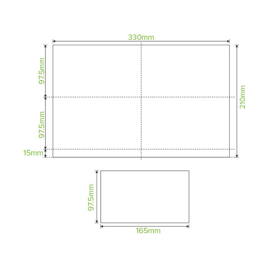 Single Saver 1-Ply White BioDispenser Napkin