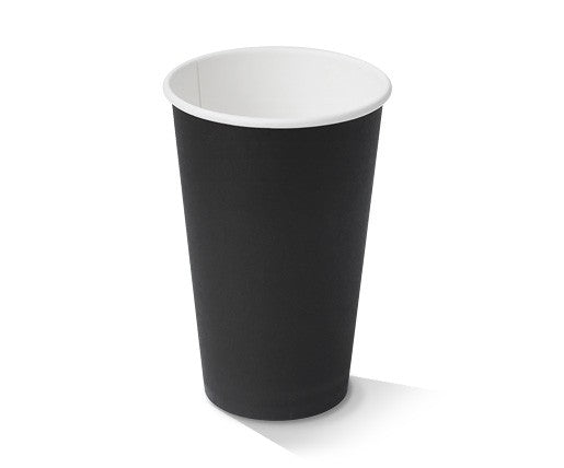16oz Black Single Wall Cup