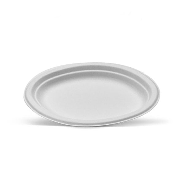 SugarCane Oval Plate 253 x 229 x 80mm