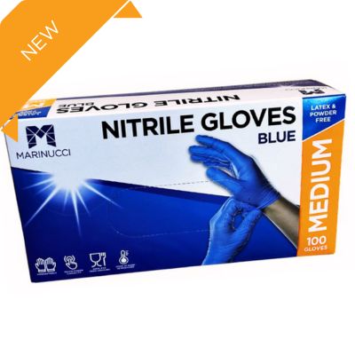 Medium Blue Powder Free Nitrile Gloves – Brisbane Cup Supplies