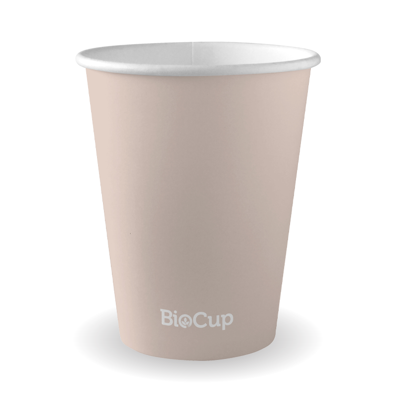 BioPak 390ml / 12oz (90mm) Aqueous Single Wall BioCup