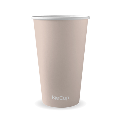 BioPak 510ml / 16oz (90mm) Aqueous Single Wall BioCup