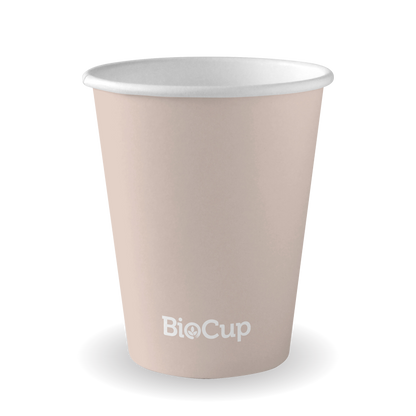 BioPak 280ml / 8oz (80mm) Aqueous Single Wall BioCup