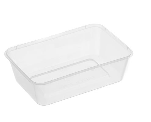 650ml Rectangle Microwave Container