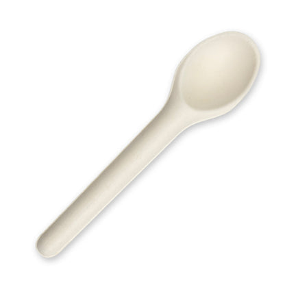 BioPak 15cm Plant Fibre Disposable Spoon