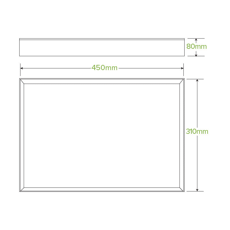 Extra Large BioBoard Catering Tray Base