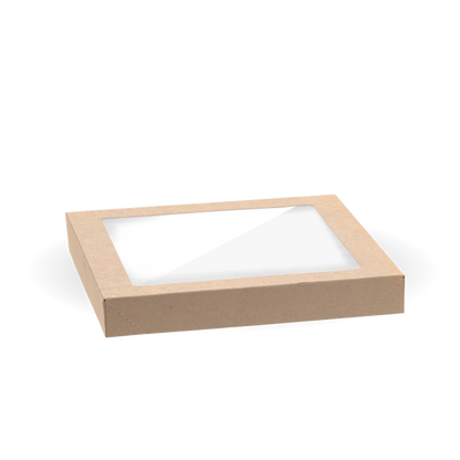 Small BioBoard Catering Tray PLA Window Lid