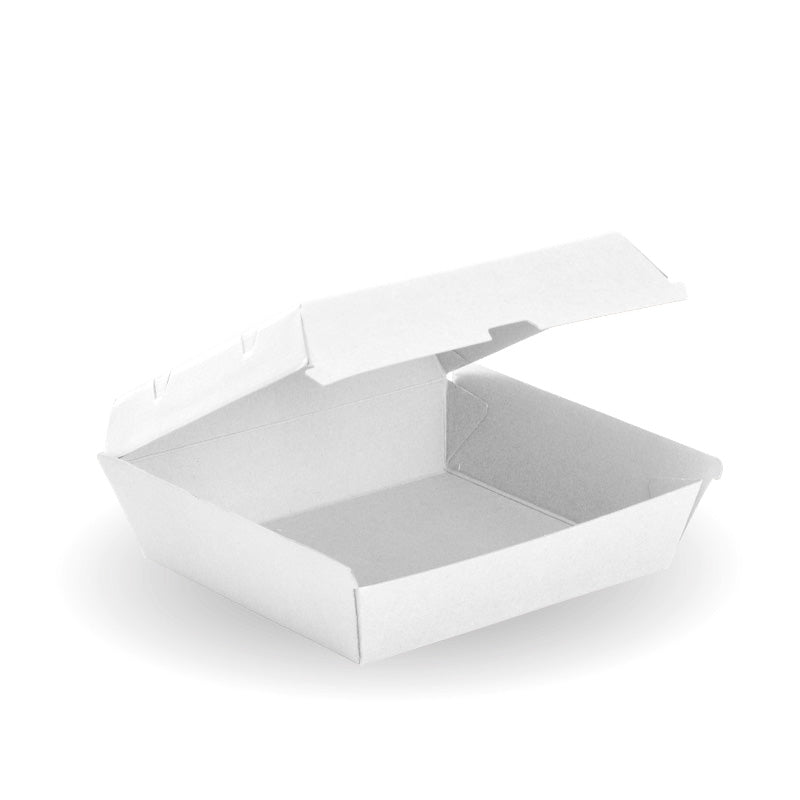 BioPak White Dinner BioBoard Box