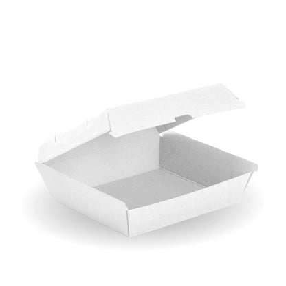 BioPak White Dinner BioBoard Box