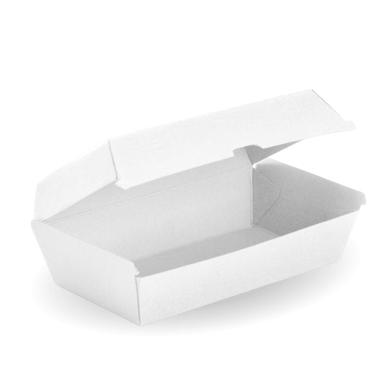 BioPak Large Snack BioBoard Box White