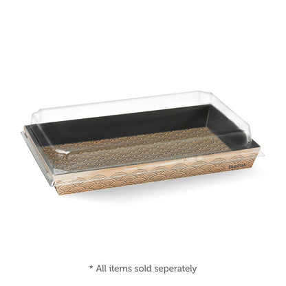 BioPak Large BioBoard Sushi Tray