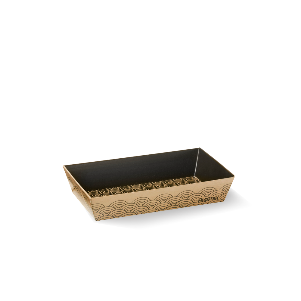 BioPak Extra Small BioBoard Sushi Tray
