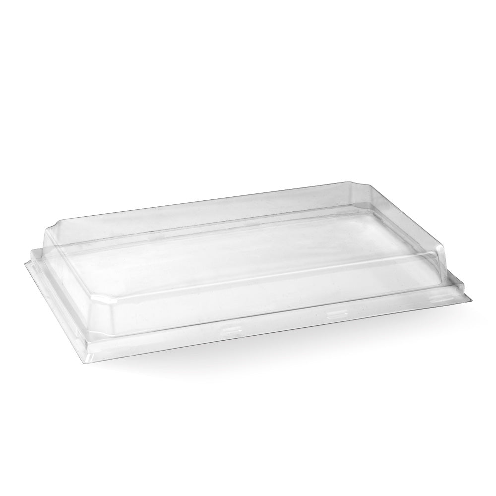 BioPak Large BioBoard Sushi Tray PET Lid