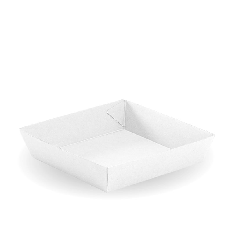 BioPak Tray #2 White BioBoard Tray