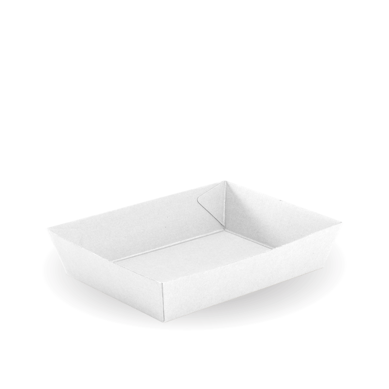 BioPak Tray #3 White BioBoard Tray