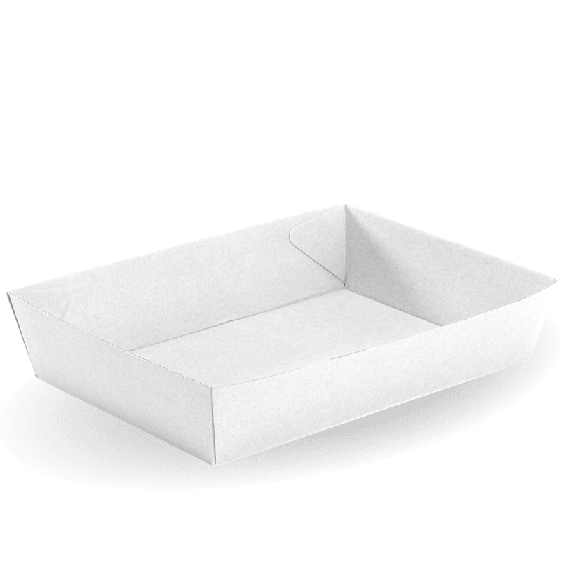 BioPak Bioboard Tray #5 White