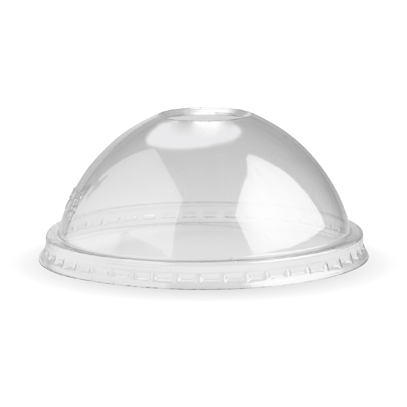 BioPak 240-960ml Clear BioBowl Dome Lid