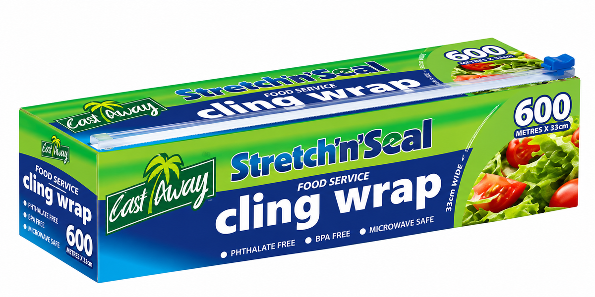 Castaway Food Service Cling Wrap 33cm x 600m