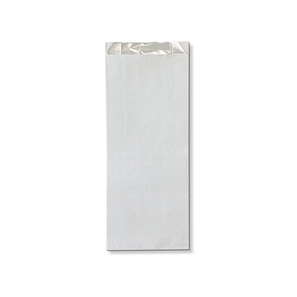 Plain White Regular Foil Bag 265x102x40mm