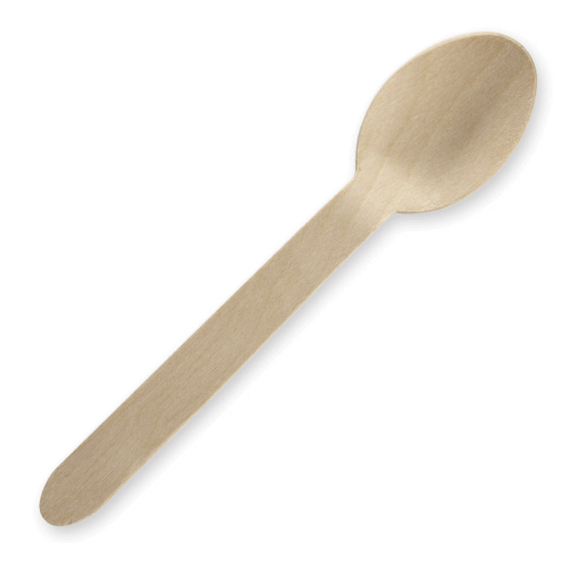 160mm Wooden Spoon - Core Choice by Brisbane Cup Supplies