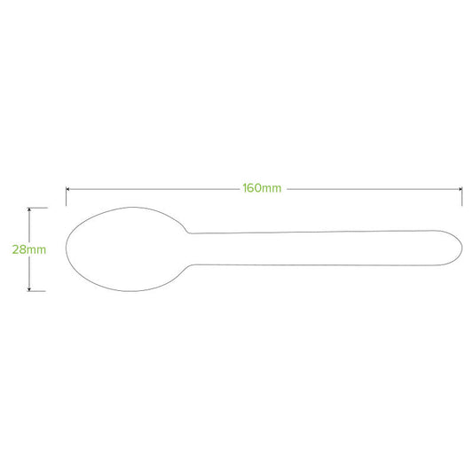 16cm wooden disposable spoon specifications