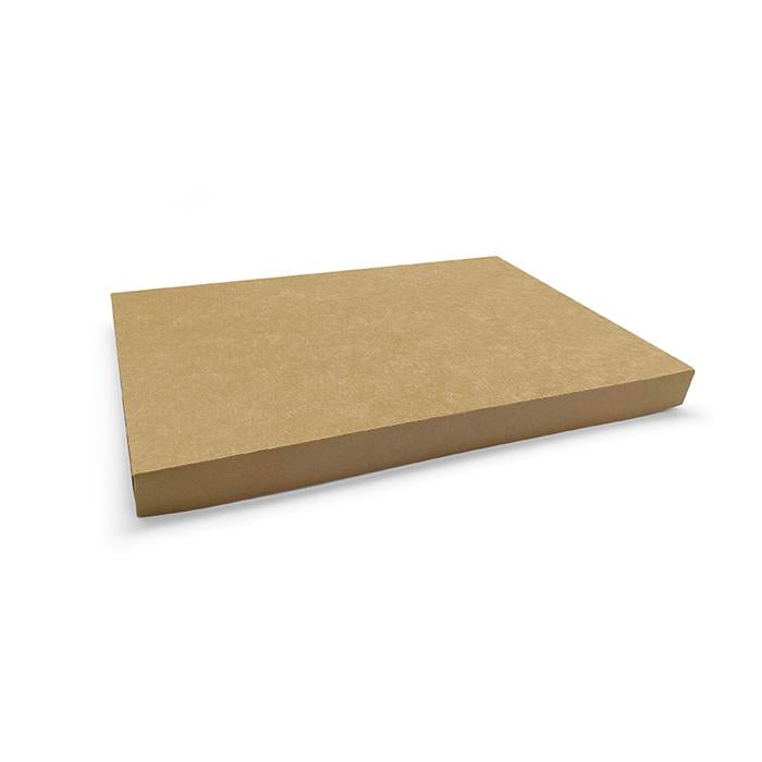 Kraft Catering Tray Lid NO window - Medium Plus 453x313x30 mm